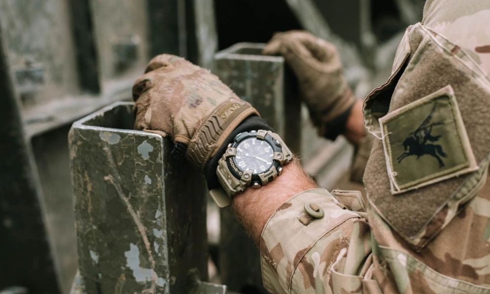 Montre militaire fashion casio