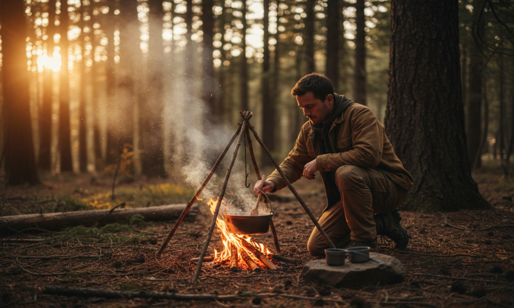 Bushcraft débutant : le matériel essentiel pour bien commencer