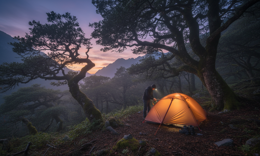 Bivouac sauvage : le matériel indispensable pour dormir en sécurité