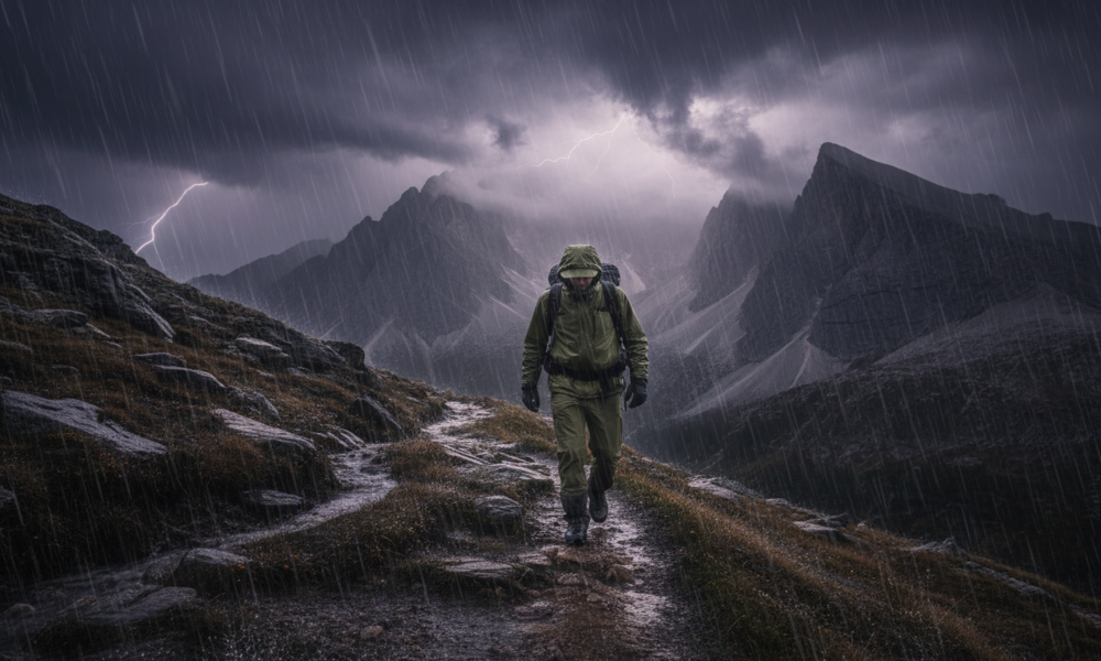 Marcher sous la pluie : équipement indispensable pour rester au sec