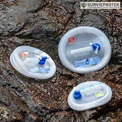 BIVOUAK™ Jerricane d'eau Pliable 5, 10, 15 Litres de Camping survieprotek