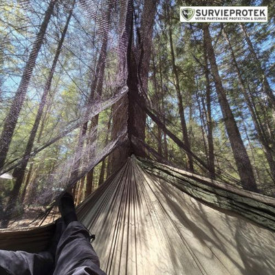 BIVOUAK™ Moustiquaire pour Hamac survieprotek