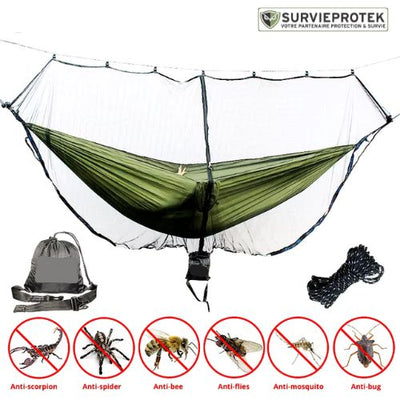BIVOUAK™ Moustiquaire pour Hamac survieprotek