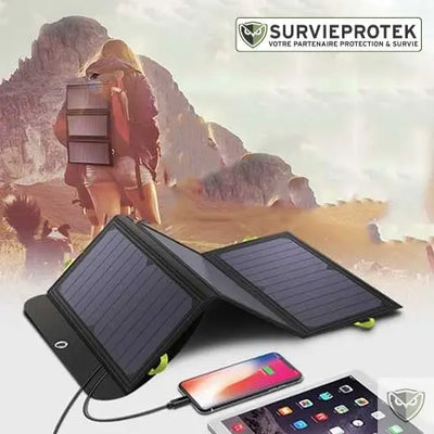 ALLPOWERS™ Chargeur solaire  21 W pliable survieprotek