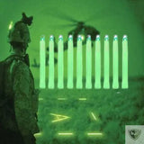 BIVOUAK™ Bâton Cyalume Lumineux - Boîte de 10 survieprotek