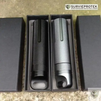 BIVOUAK™ Capsule étanche compacte en aluminium pour allumettes et objets essentiels visu 6