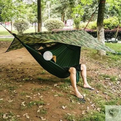 BIVOUAK™ Hamac de randonnée avec moustiquaire et bache survieprotek