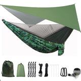 BIVOUAK™ Hamac de randonnée avec moustiquaire et bache survieprotek