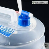 BIVOUAK™ Jerricane d'eau Pliable 5, 10, 15 Litres de Camping survieprotek