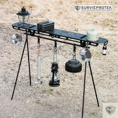 BIVOUAK_Kit_pliant_de_rangement_suspendu_pour_trepied_visu_2