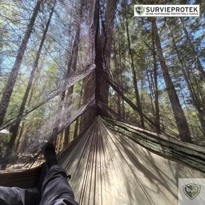 BIVOUAK™ Moustiquaire pour Hamac survieprotek