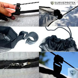 BIVOUAK™ Moustiquaire pour Hamac survieprotek