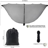 BIVOUAK™ Moustiquaire pour Hamac survieprotek