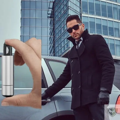 BIVOUAK™ Outil d'Urgence pour Voiture, Brise-Vitre & Coupe-Ceinture survieprotek