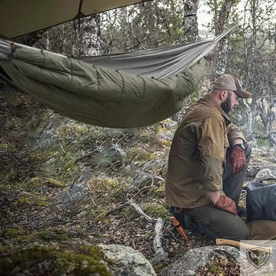 BIVOUAK™ Poncho Multifonctionnel et Sursac de Couchage pour Hamac survieprotek