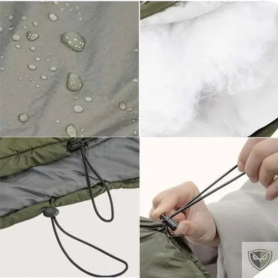 BIVOUAK™ Poncho Multifonctionnel et Sursac de Couchage pour Hamac survieprotek