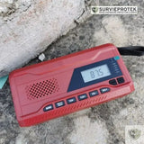 BIVOUAK_radio_d_urgence_portable_solaire_manivelle_avec_batterie_4500mAh_et_lampe_LED_visu_2