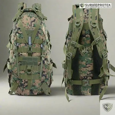 BIVOUAK™ Sac à Dos Tactique 40L survieprotek