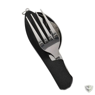 BIVOUAK™ Set de couverts pliables 3 en 1 en acier inoxydable variante 2