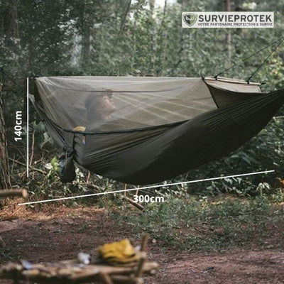 BIVOUAK_Hamac_de_randonnee_en_nylon_avec_moustiquaire_anti-insectes_visu_4