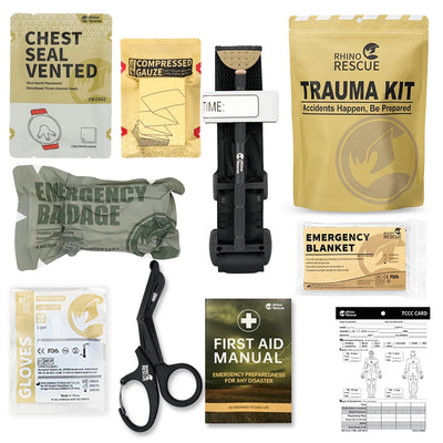 BIVOUAK™ Kit de premiers secours tactique complet pour blessures graves variante 2
