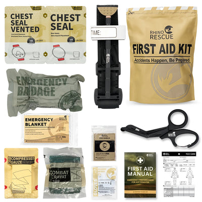 BIVOUAK™ Kit de premiers secours tactique complet pour blessures graves variante 3