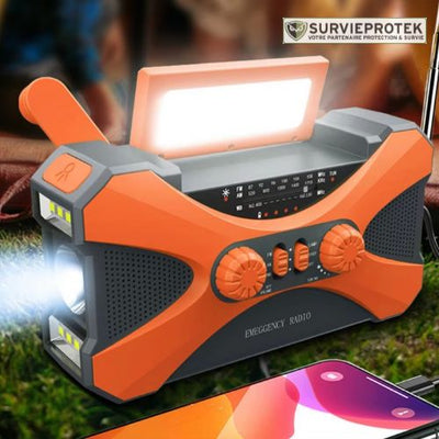 BIVOUAK_Radio_d_urgence_10000mAh_avec_manivelle_et_lampe_SOS_couverture