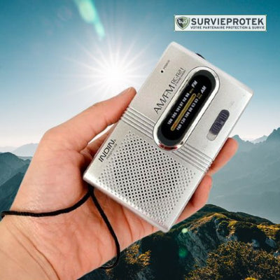 BIVOUAK_Radio_de_poche_ultra_legere_avec_haut-parleur_integre_couverture