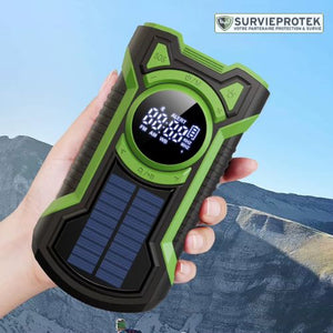 BIVOUAK_Radio_meteo_multi-alimentation_avec_lampe_et_chargeur_couverture