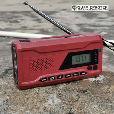 BIVOUAK_radio_d_urgence_portable_solaire_manivelle_avec_batterie_4500mAh_et_lampe_LED_visu_1