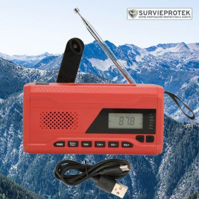 BIVOUAK_radio_d_urgence_portable_solaire_manivelle_avec_batterie_4500mAh_et_lampe_LED_visu_5