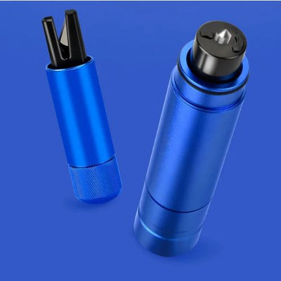 BIVOUAK™ Outil d'Urgence pour Voiture, Brise-Vitre & Coupe-Ceinture survieprotek