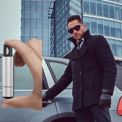 BIVOUAK™ Outil d'Urgence pour Voiture, Brise-Vitre & Coupe-Ceinture survieprotek