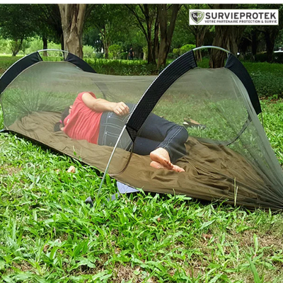 Hamac avec Moustiquaire – Protection Totale contre les Insectes en Pleine Nature survieprotek