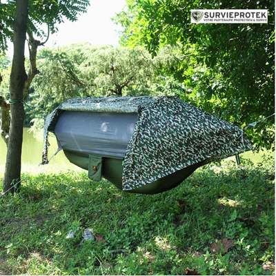 Hamac avec Moustiquaire – Protection Totale contre les Insectes en Pleine Nature survieprotek