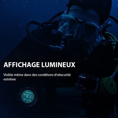 NORTH EDGE™ AQUA Montre Tactique et Ordinateur de Plongée survieprotek