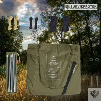 BIVOUAK_Hamac_de_randonnee_en_nylon_avec_moustiquaire_anti-insectes_visu_5