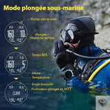 NORTH EDGE™ AQUA Montre Tactique et Ordinateur de Plongée survieprotek