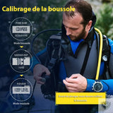 NORTH EDGE™ AQUA Montre Tactique et Ordinateur de Plongée survieprotek