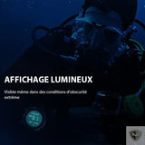 NORTH EDGE™ AQUA Montre Tactique et Ordinateur de Plongée survieprotek