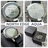 NORTH EDGE™ AQUA Montre Tactique et Ordinateur de Plongée survieprotek
