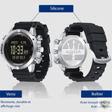 NORTH EDGE™ AQUA Montre Tactique et Ordinateur de Plongée survieprotek