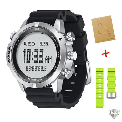 NORTH EDGE™ AQUA Montre Tactique et Ordinateur de Plongée survieprotek
