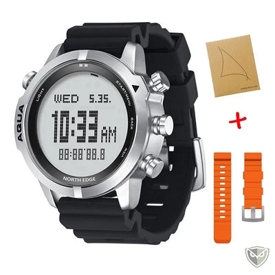 NORTH EDGE™ AQUA Montre Tactique et Ordinateur de Plongée survieprotek