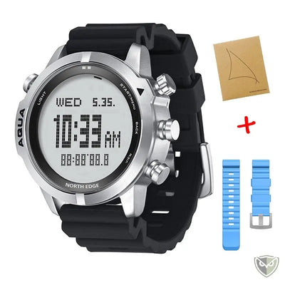 NORTH EDGE™ AQUA Montre Tactique et Ordinateur de Plongée survieprotek