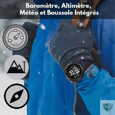 NORTH EDGE™ CROSSFIT 3 montre connectée multisport GPS intelligente survieprotek