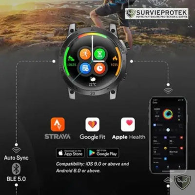 North Edge™ CrossFit 3 montre connectée multisport GPS intelligente