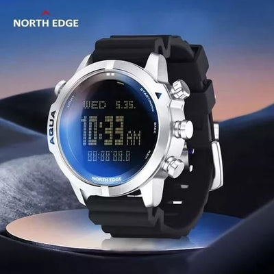 NORTH EDGE™ AQUA Montre Tactique et Ordinateur de Plongée survieprotek