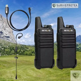 RETEVIS™ RT622 Radio Talkie-Walkie 16 Canaux et VOX Main libres survieprotek