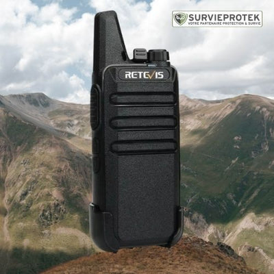 RETEVIS™ RT622 Radio Talkie-Walkie 16 Canaux et VOX Main libres survieprotek